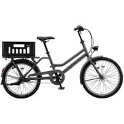シティサイクル TOTEBOX LARGE(トートボックス ラージ) 前24インチ/後22インチ 内装3段変速 T.Xクロツヤケシ TXB43T