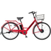 電動アシスト自転車 STEPCRUZ e(ステップクルーズ e) 26インチ 14.3Ah相当 内装3段変速 F.Xアクティブレッド ST6B42