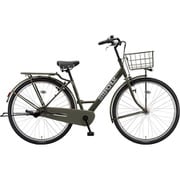 シティサイクル STEPCRUZ(ステップクルーズ) 26インチ 変速なし T.Xマットカーキ ST60T2