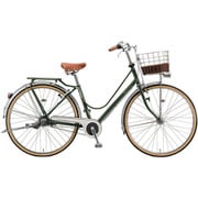 27型 シティサイクル cajuna DX(カジュナ デラックス) ベーシックライン ベルトモデル 内装3段変速 E.Xダークオリーブ CB73B2