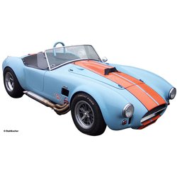 07708 1/24 カーモデルシリーズ 65 シェルビーコブラ 427 [組立式プラスチックモデル]