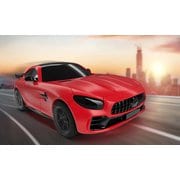 23154 1/43 Build' in Race シリーズ メルセデスベンツ AMG GTR レッド [組立式プラスチックモデル]