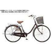 シティサイクル EBRIDGE U(エブリッジ U) 26インチ 変速なし F.Xカラメルブラウン E60UT1