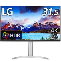 ヨドバシ.com - LGエレクトロニクス 液晶モニター/31.5型/4K（3840×2160）/VAパネル/非光沢/HDR対応/USB  Type-C/PD 90W/色合い調整/スピーカー5W/超解像技術/AMD  FreeSync/DASモード/高さ調整/ピボット/ブルーライト低減/フリッカーセーフ対応 32UP550N-W 通販【全品無料 ...