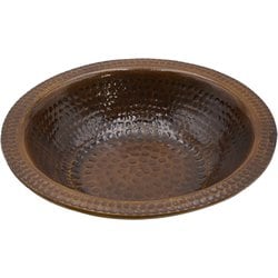 うどんすき（アメ釉）  24cm 30081