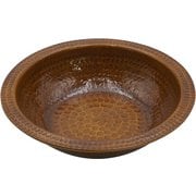うどんすき（アメ釉）  33cm 30107