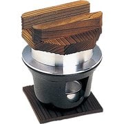 ミニ釜飯三つ穴コンロセット(黒) 33224
