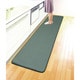 洗える 足腰にやさしいキッチンマット 45×240 グリーン FL0405720