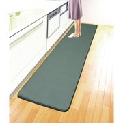 洗える 足腰にやさしいキッチンマット 45×240 グリーン FL0405720