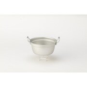 アルミ段付鍋 18.5cm 槌目付
