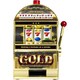 スロットマシンバンク GOLD ブラック
