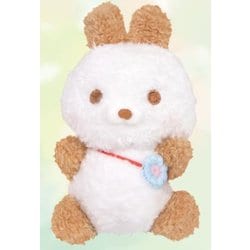 パステルアニマル マスコットrabbit ブラウン