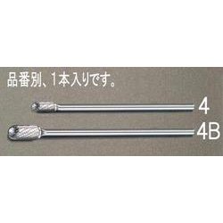 超硬カッター 10×19×169mm/6mm軸 EA819JL-4