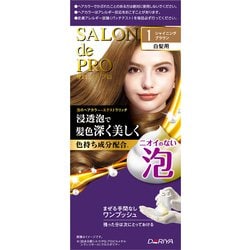 サロンドプロ 泡のヘアカラー・エクストラリッチ 白髪用 1 シャイニングブラウン [ヘアカラー]