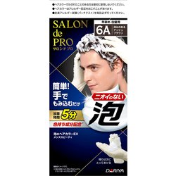 サロンドプロ 泡のヘアカラーEX メンズスピーディ 白髪用 6A 深みのあるアッシュブラウン [ヘアカラー]