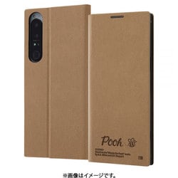 RT-RDXP1M4TBC7/PO [Xperia 1 IV 用 『ディズニーキャラクター』/耐衝撃 手帳型レザーケース サイドマグネット/プー]