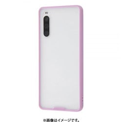 RT-RXP10M4BS4/WLD [Xperia 10 IV 用 マットハイブリッドケース SHEER /シアーホワイト/ラベンダー]