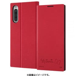 RT-RDXP10M4TBC7/MN [Xperia 10 IV 用 『ディズニーキャラクター』/耐衝撃 手帳型レザーケース サイドマグネット/ミニーマウス]