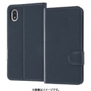 RT-RXPAM3ELC1/DN [Xperia Ace III 用 耐衝撃 手帳型ケース シンプル マグネット/ダークネイビー]