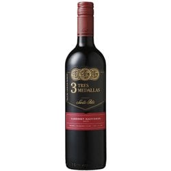 スリー・メダルズ カベルネ・ソーヴィニヨン 750ml チリ/セントラル・ヴァレー [赤ワイン]