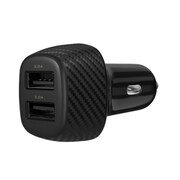 最大18W USB Type-A×2ポート 同時充電（合計36W） 車載充電器 ブラック OWL-CCA2Q36W-BK