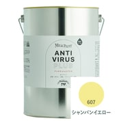 ミルクペイント アンチウイルスプラス 4L シャンパンイエロー [合成樹脂塗料 水性 屋内かべ用]