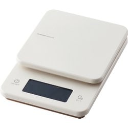 キッチンスケール バックライト表示 アイボリー HCS-KSA01IV