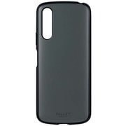 Xperia 10 IV（SO-52C/SOG07）用 超軽量・極薄・耐衝撃ハイブリッドケース PALLET AIR BAND マットダークグレー （スマホバンド付属） LN-22SX2PLBMGY