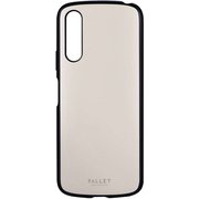 Xperia 10 IV（SO-52C/SOG07）用 超軽量・極薄・耐衝撃ハイブリッドケース PALLET AIR BAND マットミルクホワイト （スマホバンド付属） LN-22SX2PLBMWH