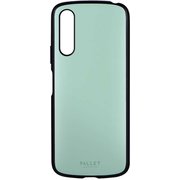 Xperia 10 IV（SO-52C/SOG07）用 超軽量・極薄・耐衝撃ハイブリッドケース PALLET AIR BAND マットライトブルー （スマホバンド付属） LN-22SX2PLBMBL