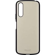 Xperia 10 IV（SO-52C/SOG07）用 超軽量・極薄・耐衝撃ハイブリッドケース PALLET AIR BAND マットグレージュ （スマホバンド付属） LN-22SX2PLBMGG