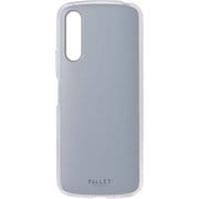 Xperia 10 IV（SO-52C/SOG07）用 超軽量・極薄・耐衝撃ハイブリッドケース PALLET AIR STRAP マットスカイグレー （ショルダーストラップ付属） LN-22SX2PLSMGY