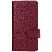 Xperia 10 IV（SO-52C/SOG07）用 多収納・抗菌PUレザーフラップケース Alotto レッド LN-22SX2ALTRD