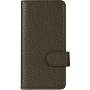 Xperia 10 IV（SO-52C/SOG07）用 多収納・抗菌PUレザーフラップケース Alotto ダークブラウン LN-22SX2ALTBR