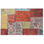 玄関マット wash+dry(ウォッシュアンドドライ) Vintage Patches 75×120cm AB00445