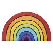 玄関マット wash+dry(ウォッシュアンドドライ) Round Rainbow 50×85cm AB00455
