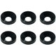 SGX-16BK [アルミM4 皿ワッシャー 外径 10mm 6個入 ブラック]