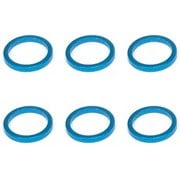 SGX-4810TB [インチアルミカラー Φ7.9×6.4×1.0t 6個入 Lブルー]