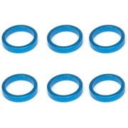 SGX-4815TB [インチアルミカラー Φ7.9×6.4×1.5t 6個入 Lブルー]