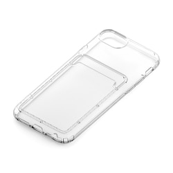 PG-22MCTP01CL [iPhone SE（第3世代）/SE（第2世代）/8/7/6s/6 用 ポケット付TPUケース クリア]