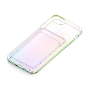PG-22MCTP02AR [iPhone SE（第3世代）/SE（第2世代）/8/7/6s/6 用 ポケット付TPUケース オーロラ]