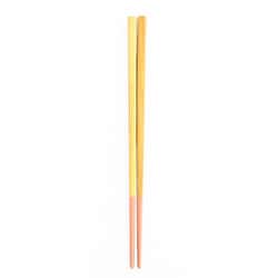 箸 23.5cm 能登ヒバ いろいろ箸 無塗装 山中塗り 天然木 木製 日本製 サクラ S21-5-3s