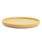 プレート 16cm 大 Re. 皿 食器 洋食器 天然木 木製 JA19-1-4s
