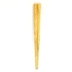 箸 子供用 16cm 4～6歳用 栗 五角 天然木 JA19-25-6s