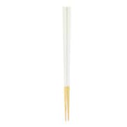 箸 14.5cm 2~3歳用 子供用 栗 五角箸 waguri 木製 天然木 日本製 ホワイト S21-7-3n