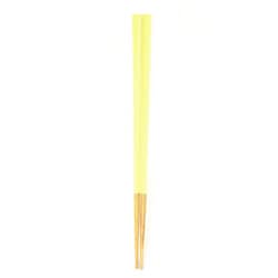 箸 14.5cm 2～3歳用 子供用 栗 五角箸 waguri 木製 天然木 日本製 イエロー S21-7-4n