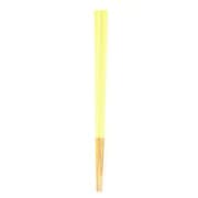 箸 14.5cm 2~3歳用 子供用 栗 五角箸 waguri 木製 天然木 日本製 イエロー S21-7-4n