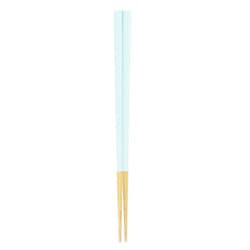 箸 16cm 4～6歳用 子供用 栗 五角箸 waguri 木製 天然木 日本製 ブルー S21-7-11n