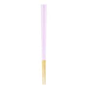 箸 16cm 4~6歳用 子供用 栗 五角箸 waguri 木製 天然木 日本製 パープル S21-7-12n