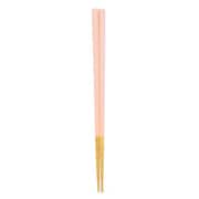箸 21cm 栗 八角箸 waguri 木製 天然木 日本製 ピンク S21-7-13n